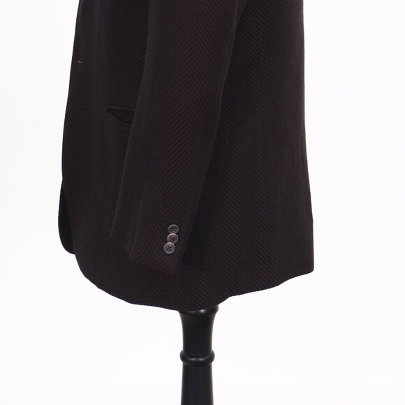 Armani Collezioni 42R Brown HB 3-Button Sport Coat Blazer Jacket P172 - Picture 8 of 11